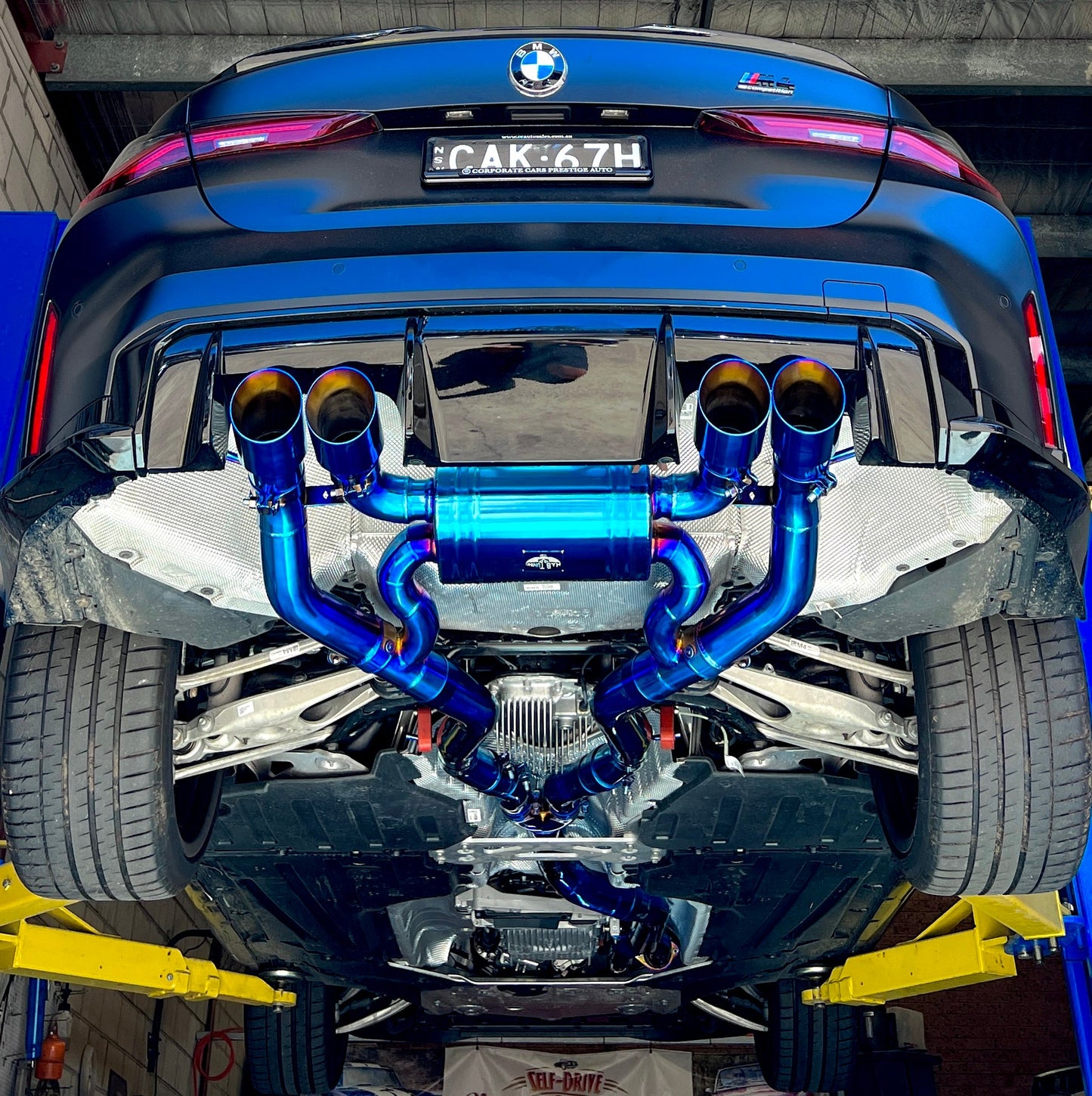 2021-2024 BMW M3 & M4 G80/G81 -Titanium Valvetronic Exhaust