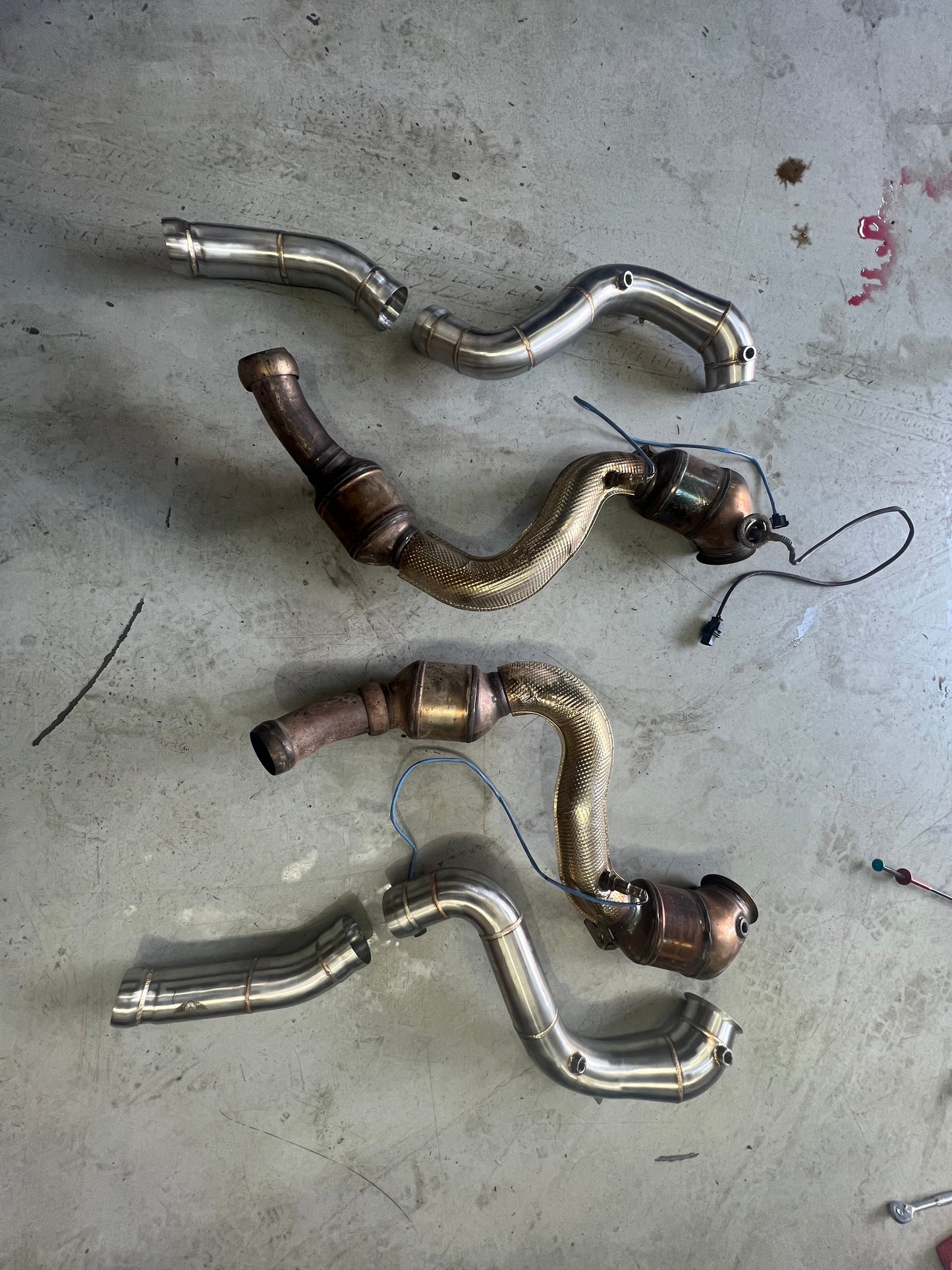 2015- 2020 Mercedes C63 -Downpipes
