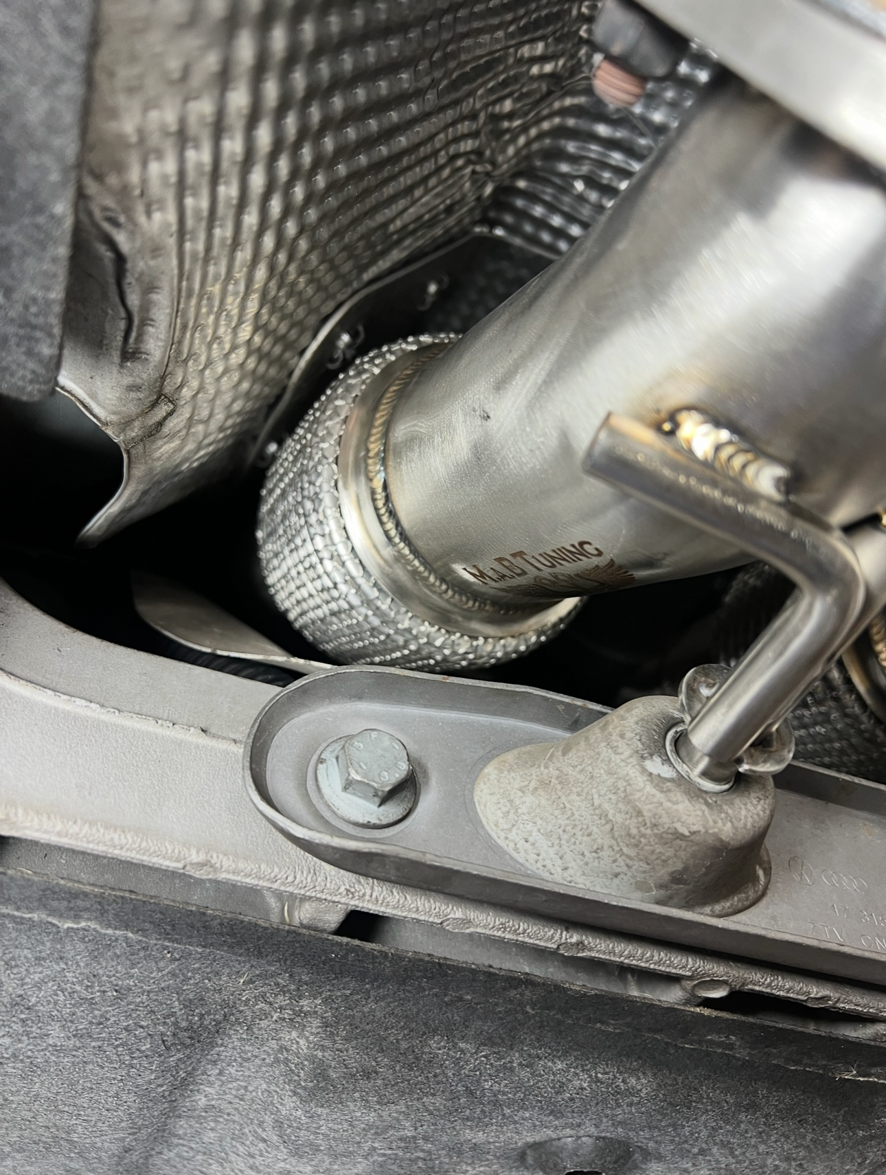 2015-2016 Audi RS3-Downpipe