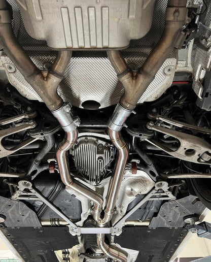 BMW M3 F80 & M4F82 Midpipe Upgrade- 3.5" high flow Single Midpipe