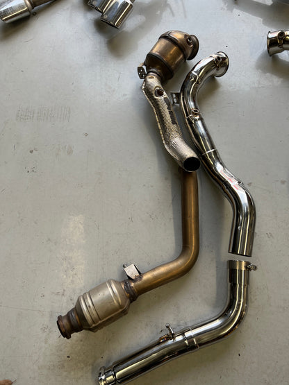 2020-2022 Mercedes G63  -Downpipes