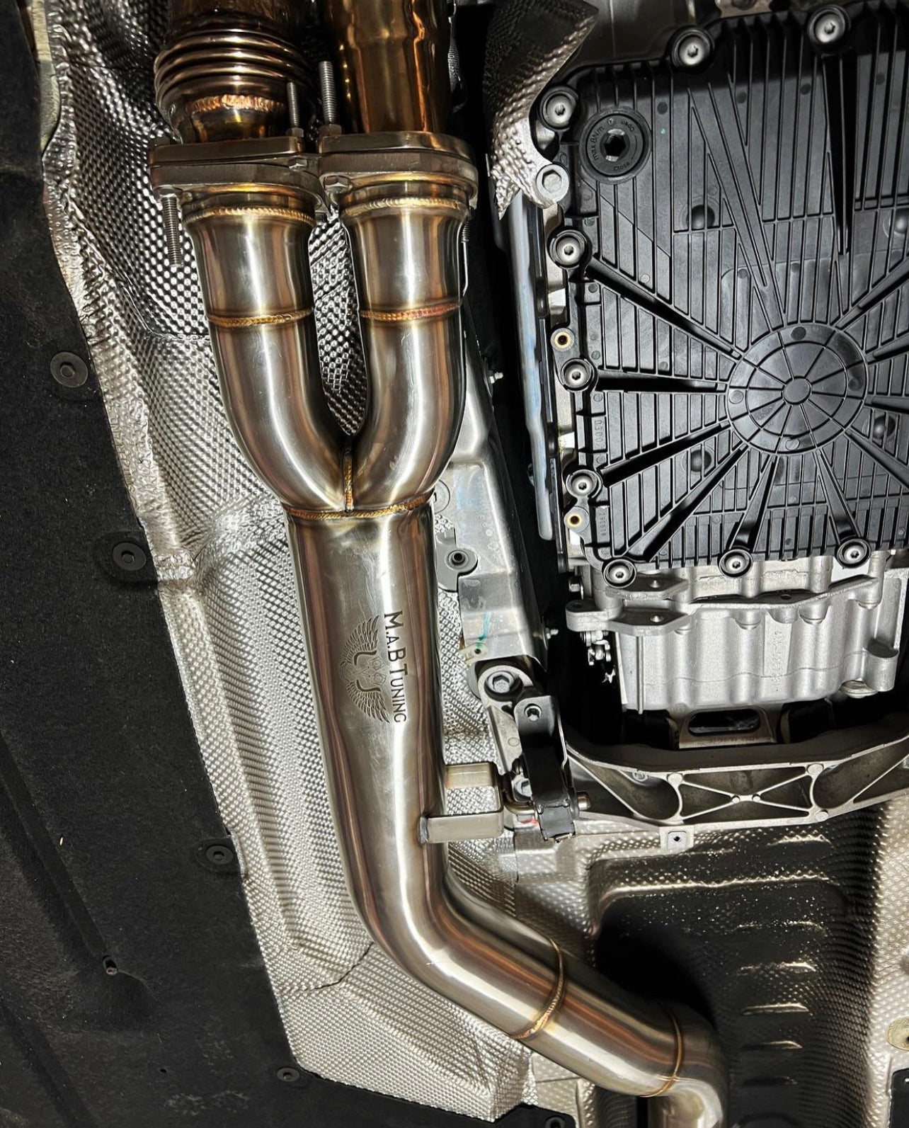 BMW M3 F80 & M4F82 Midpipe Upgrade- 3.5" high flow Single Midpipe