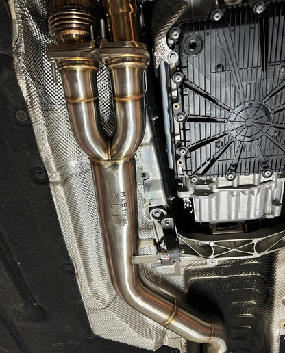 BMW M3 F80 & M4F82 Midpipe Upgrade- 3.5" high flow Single Midpipe