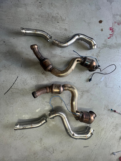 2015- 2020  Mercedes C63  -Downpipes